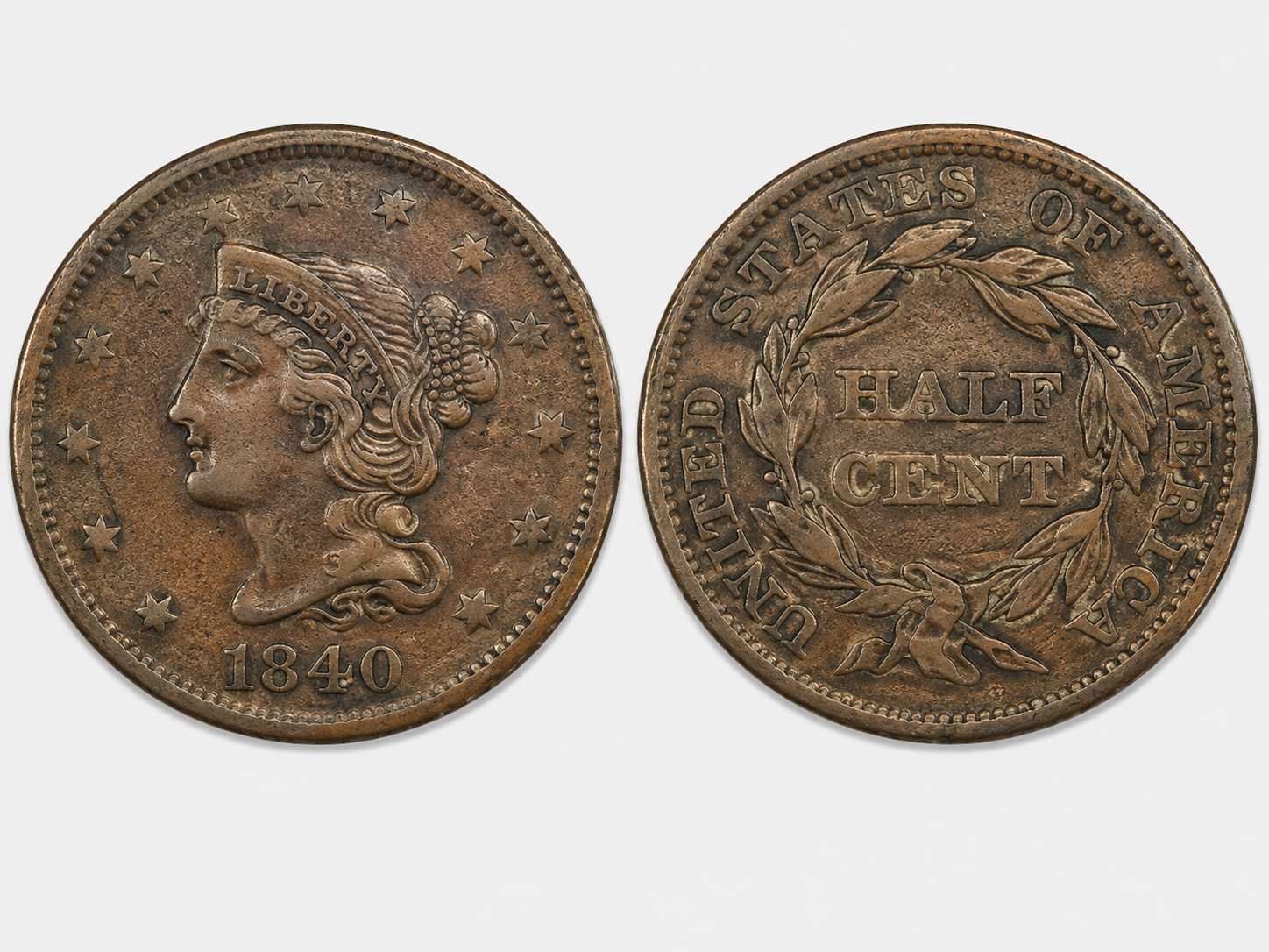 Half Cent Coin